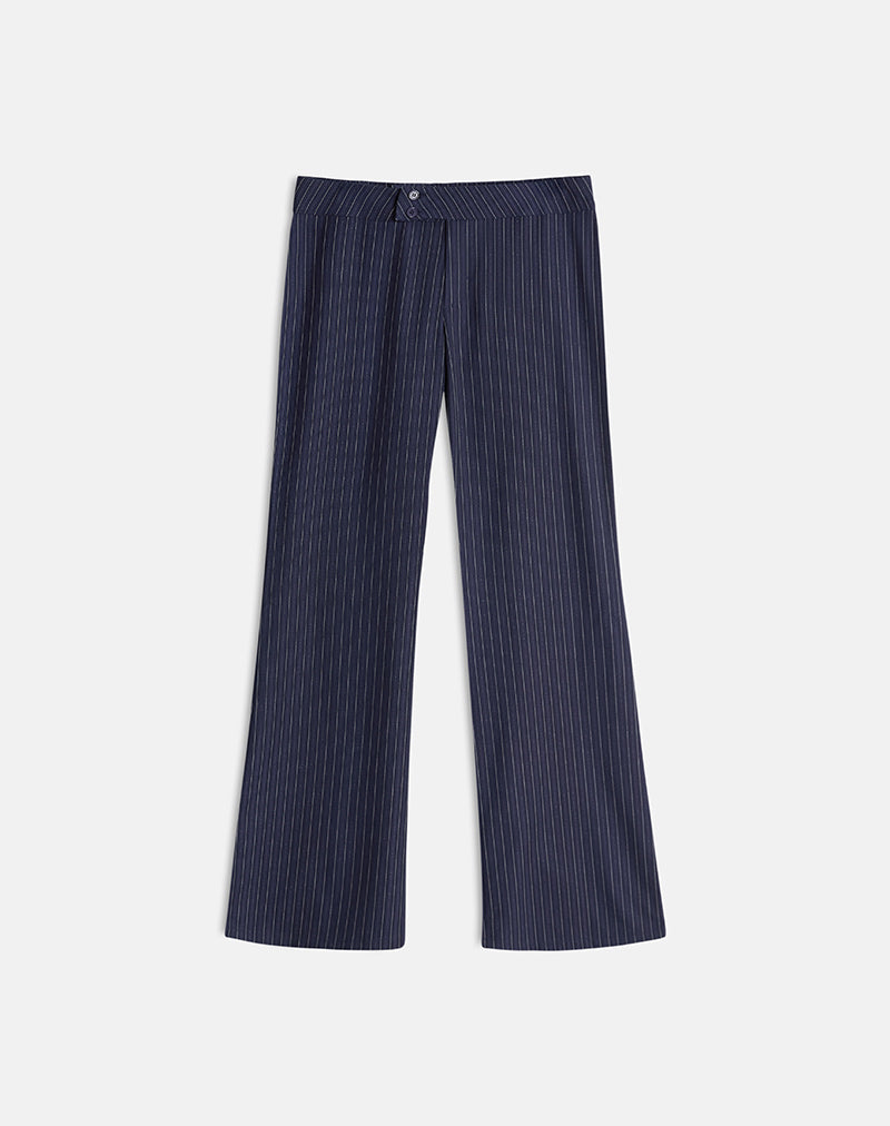 Bild der Falita-Hose in Tailoring Navy Stripe