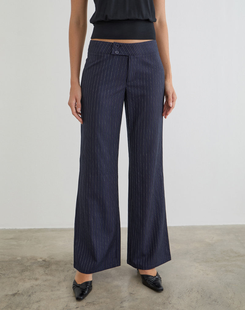 Bild der Falita-Hose in Tailoring Navy Stripe