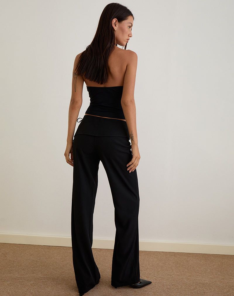 Image of Faria Hose in Tailoring Schwarz