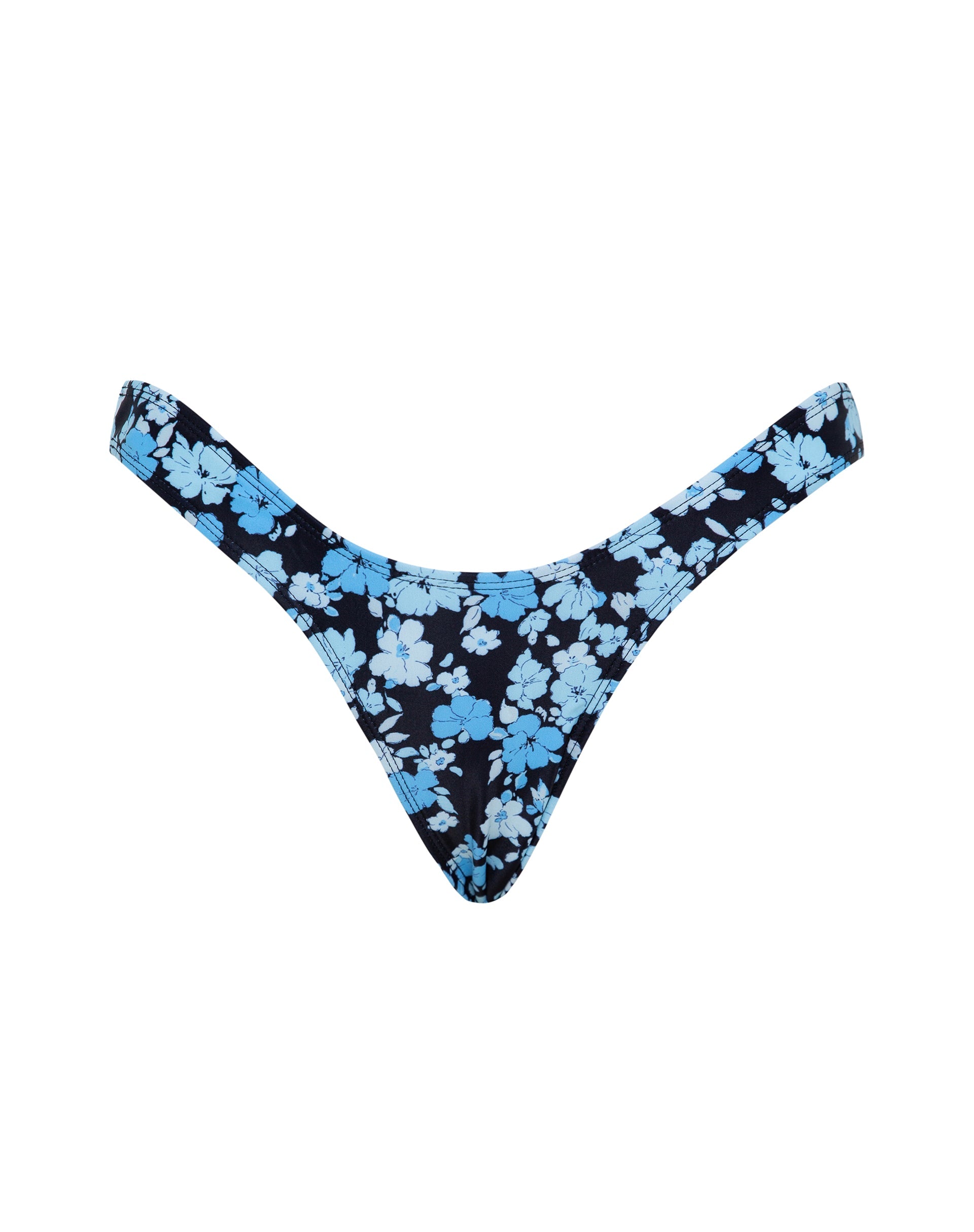 Bild von Farida Bikini-Unterteil in Pastellblau Floral