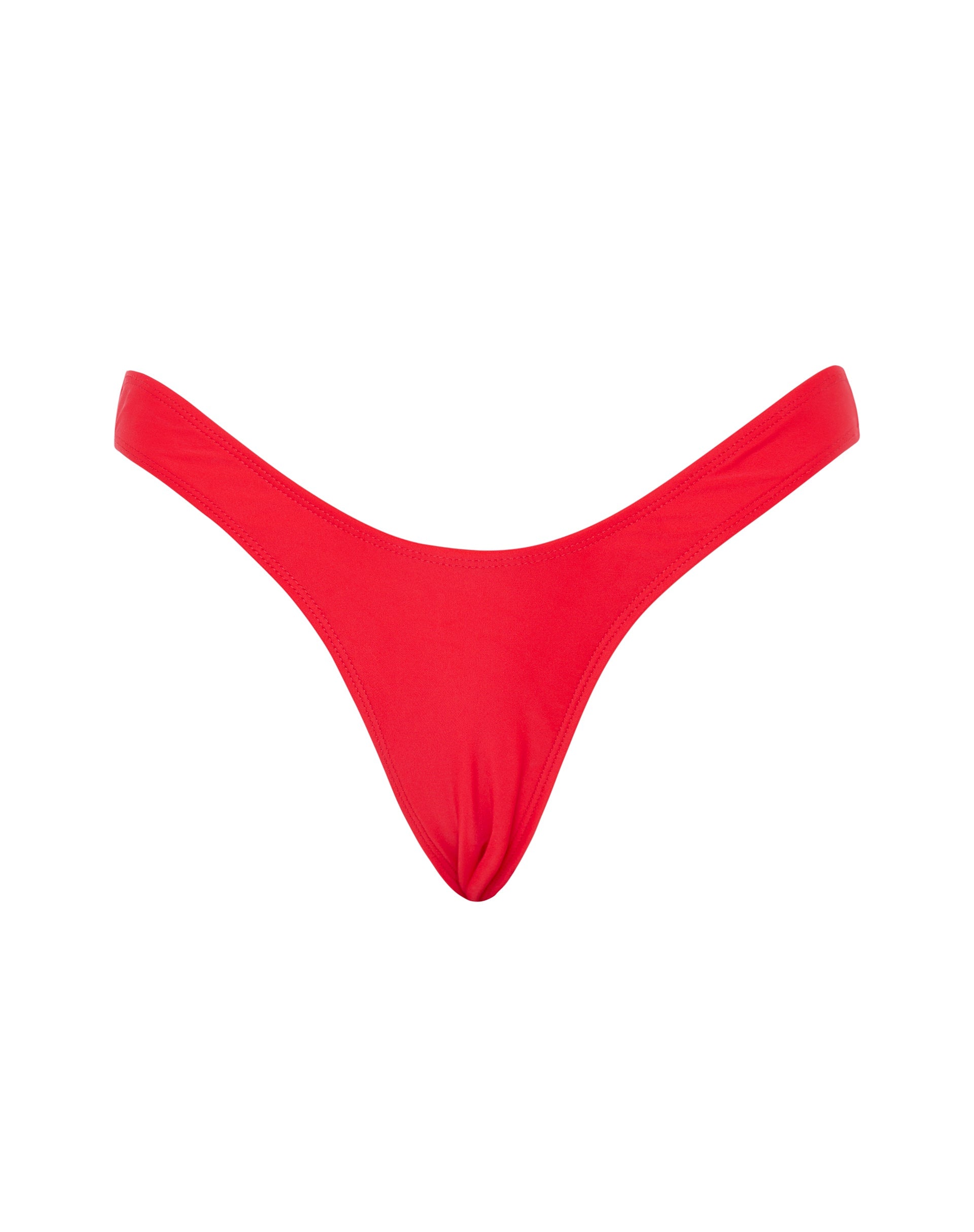Bild von Farida Bikini-Unterteil in Scharlachrot