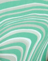 70er Jahre Ripple Grün