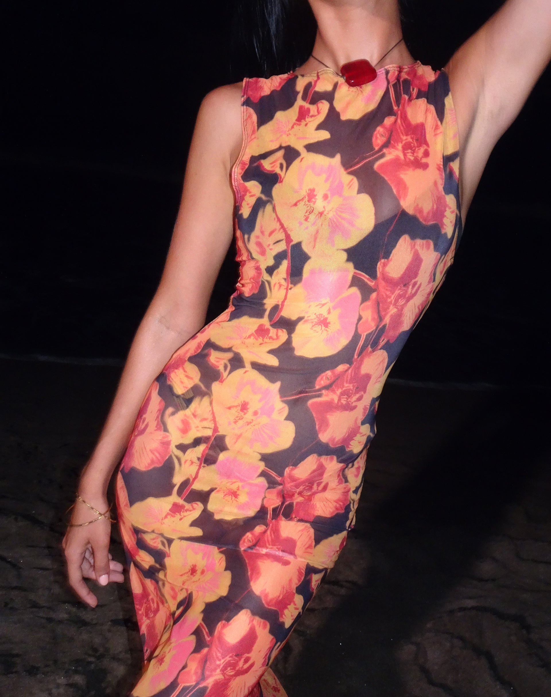 Bild von Farsha Maxikleid in Orchid Sunset