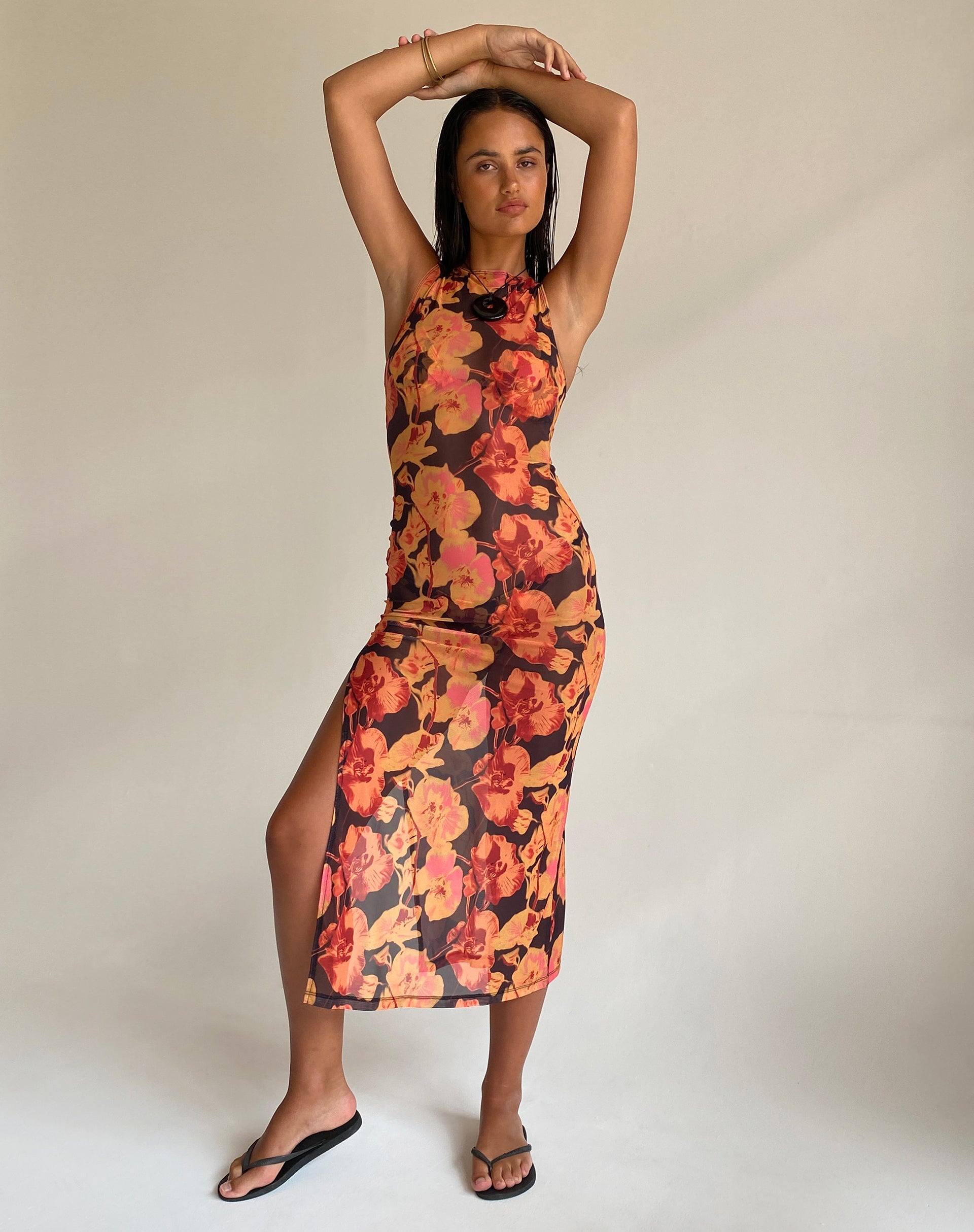 Bild von Farsha Maxikleid in Orchid Sunset