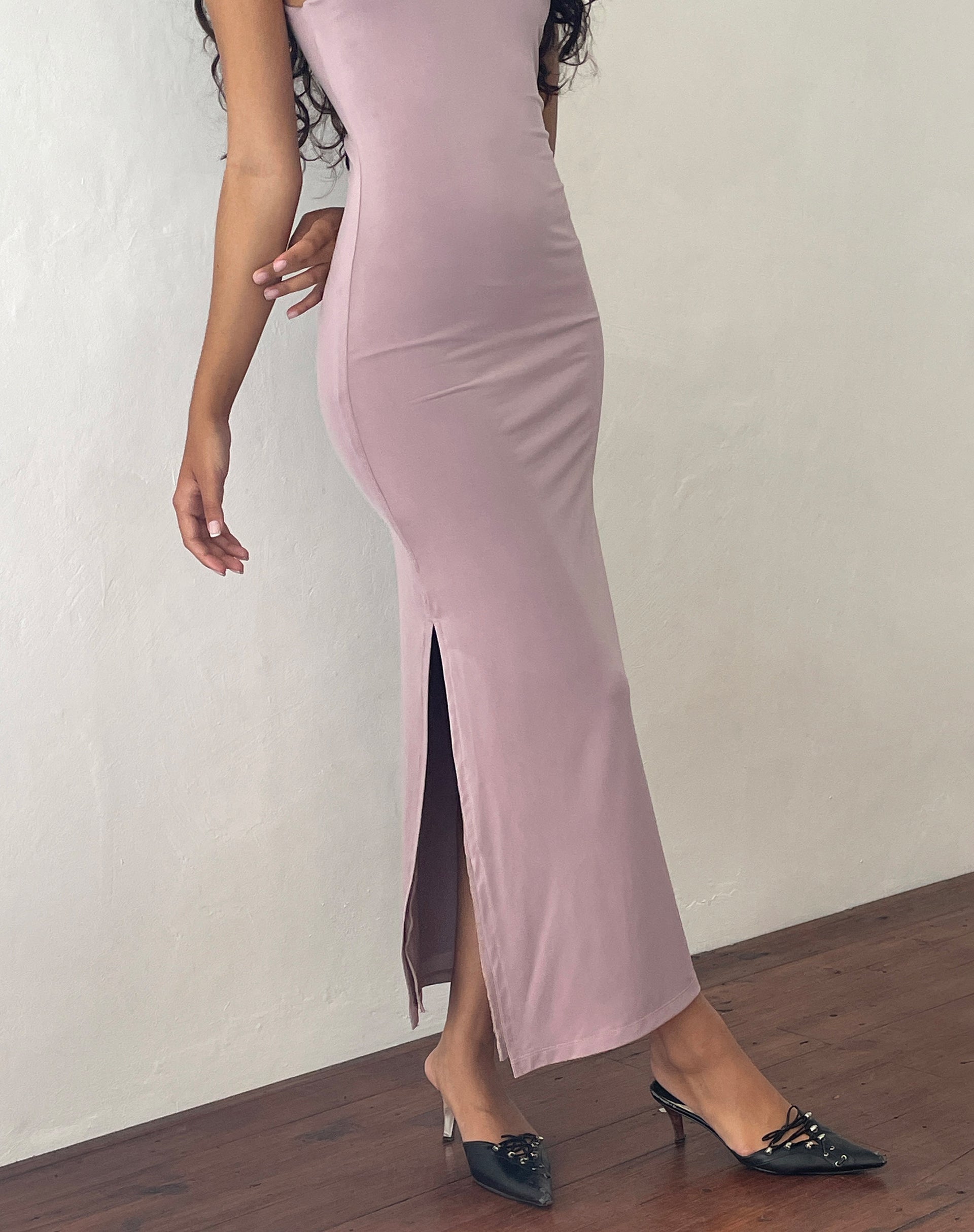 Bild von Flo Maxikleid in Slinky Light Mauve