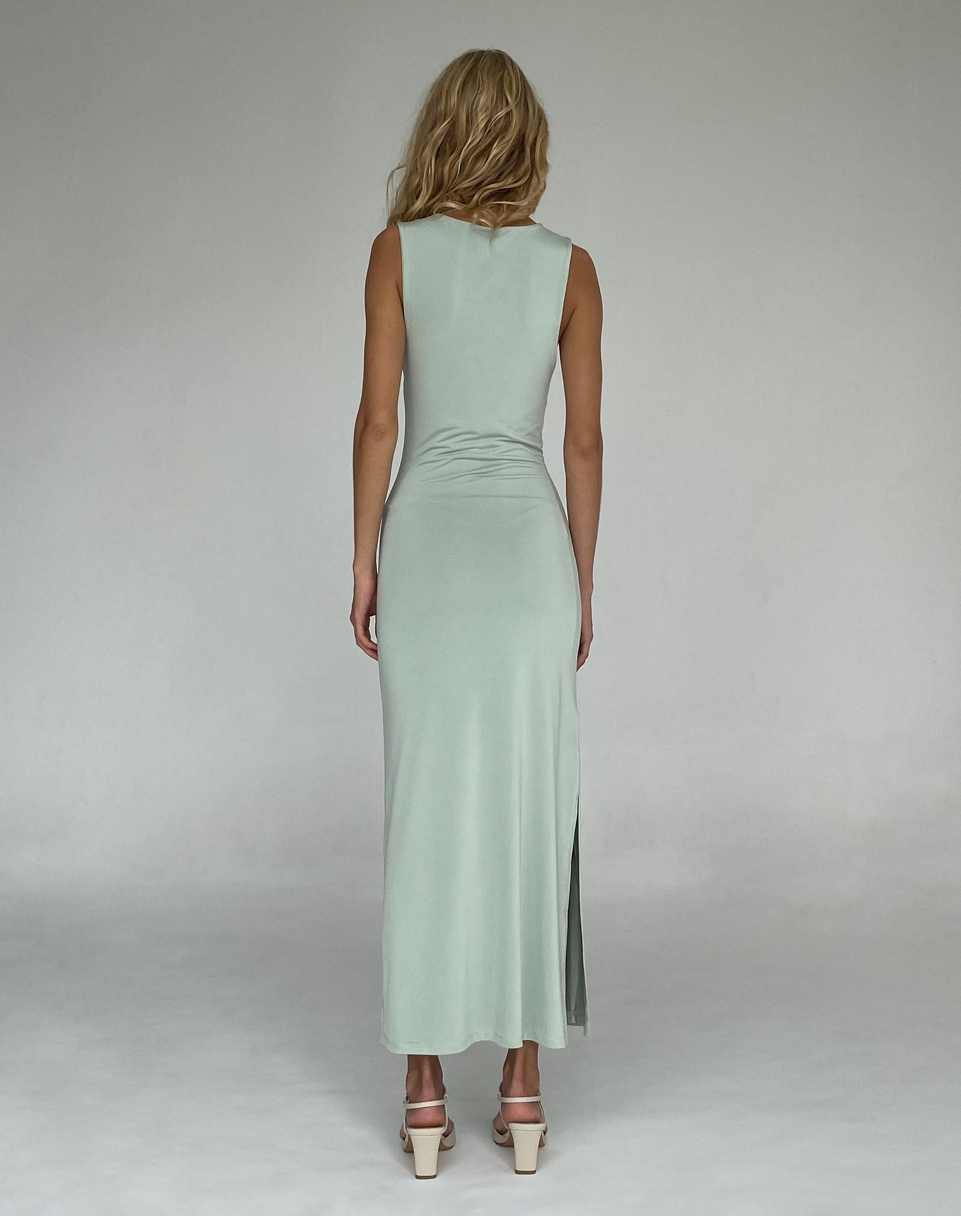 Bild von Flo Maxikleid in Slinky Mint