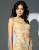 Bild von MOTEL X OLIVIA NEILL Galand Vest Top in Desert Terrain Tan