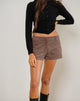 Bild von Wiluta Shorts aus Babycord Braun