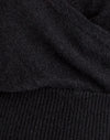 Schwarz gestrickt
