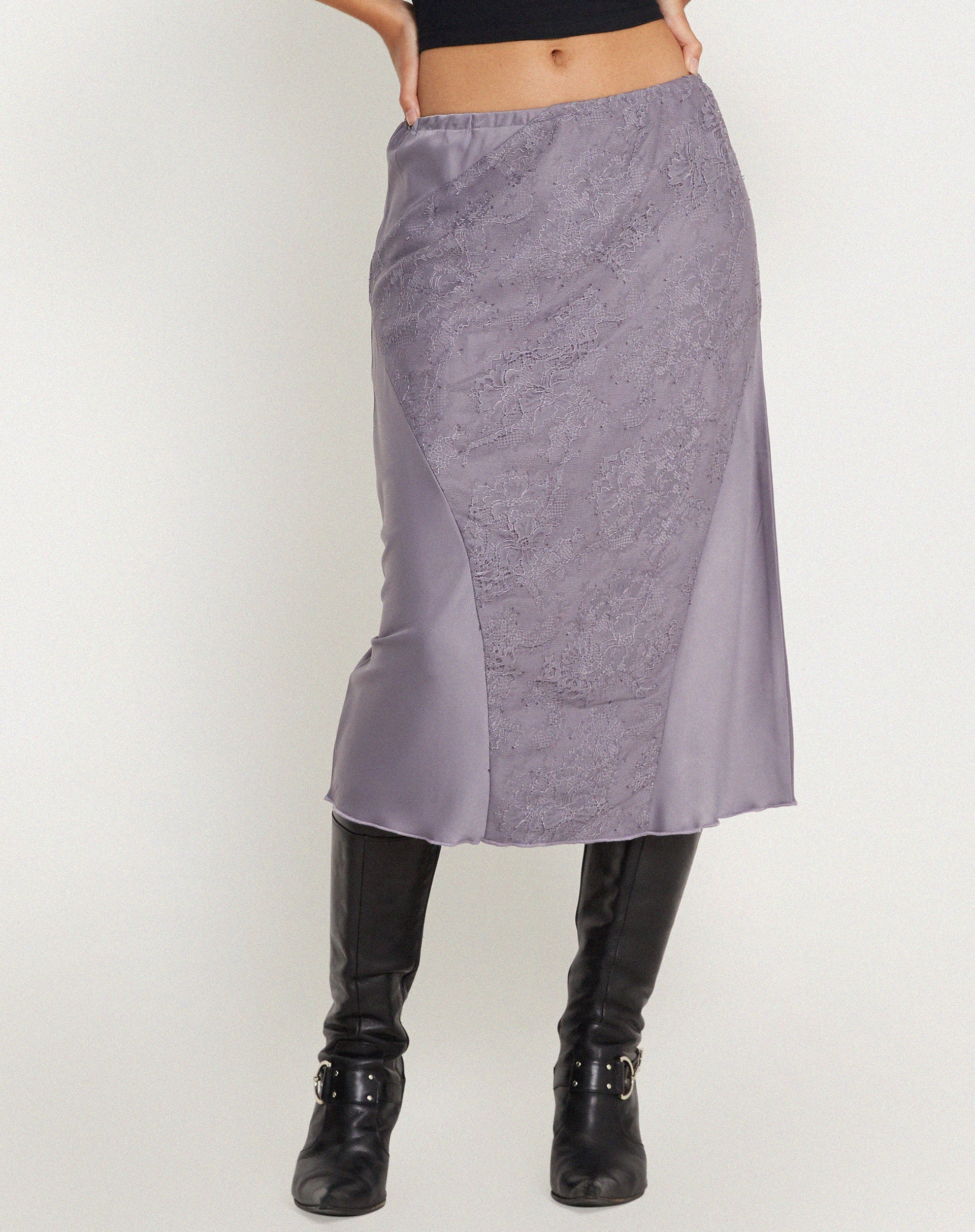 IMAGE OF Goyara Midirock aus Satin Grey Ridge