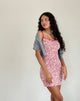 Bild von Gracias Minikleid in Erdbeere 2023 Druck