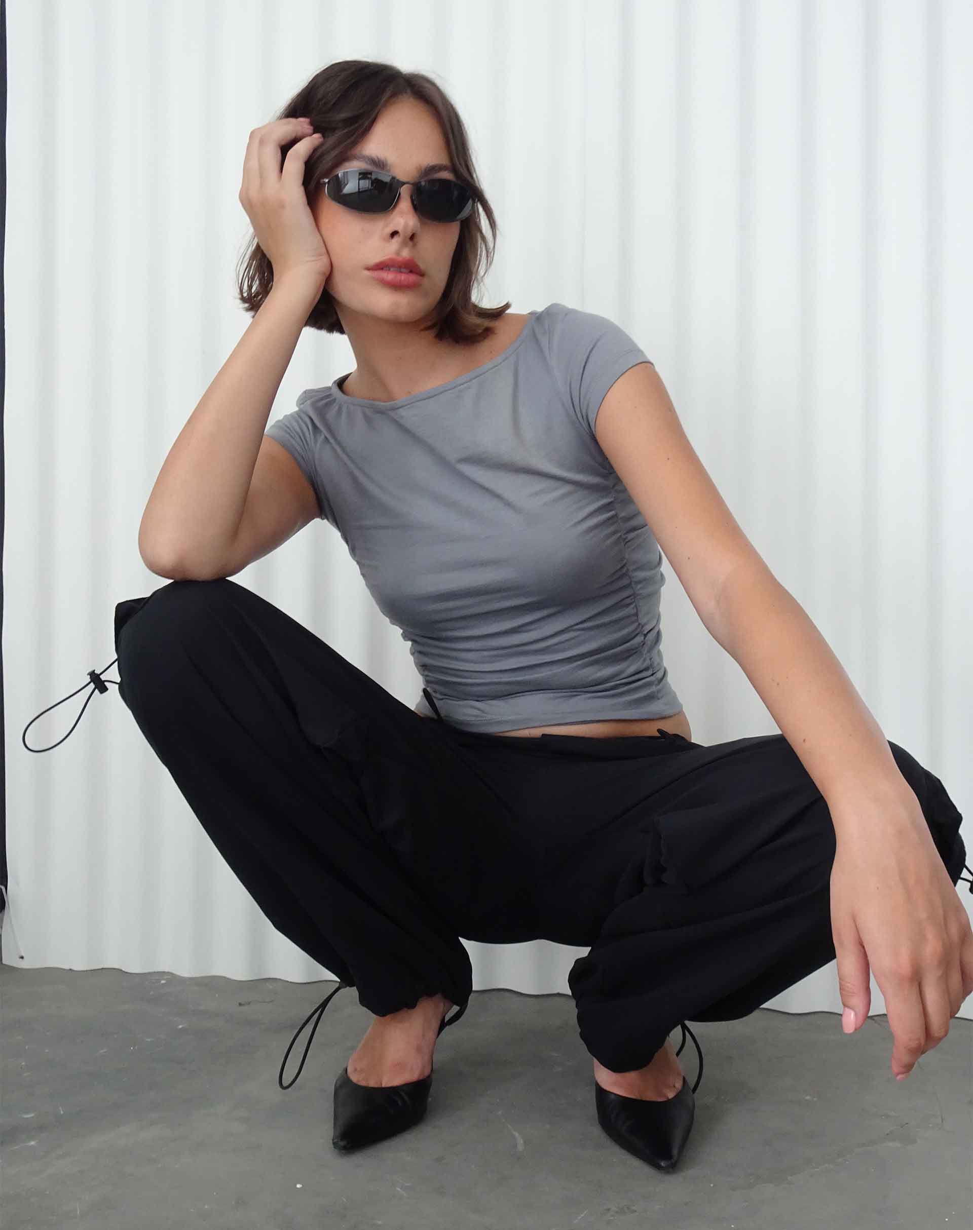 Bild von Grae Crop Top in Grau