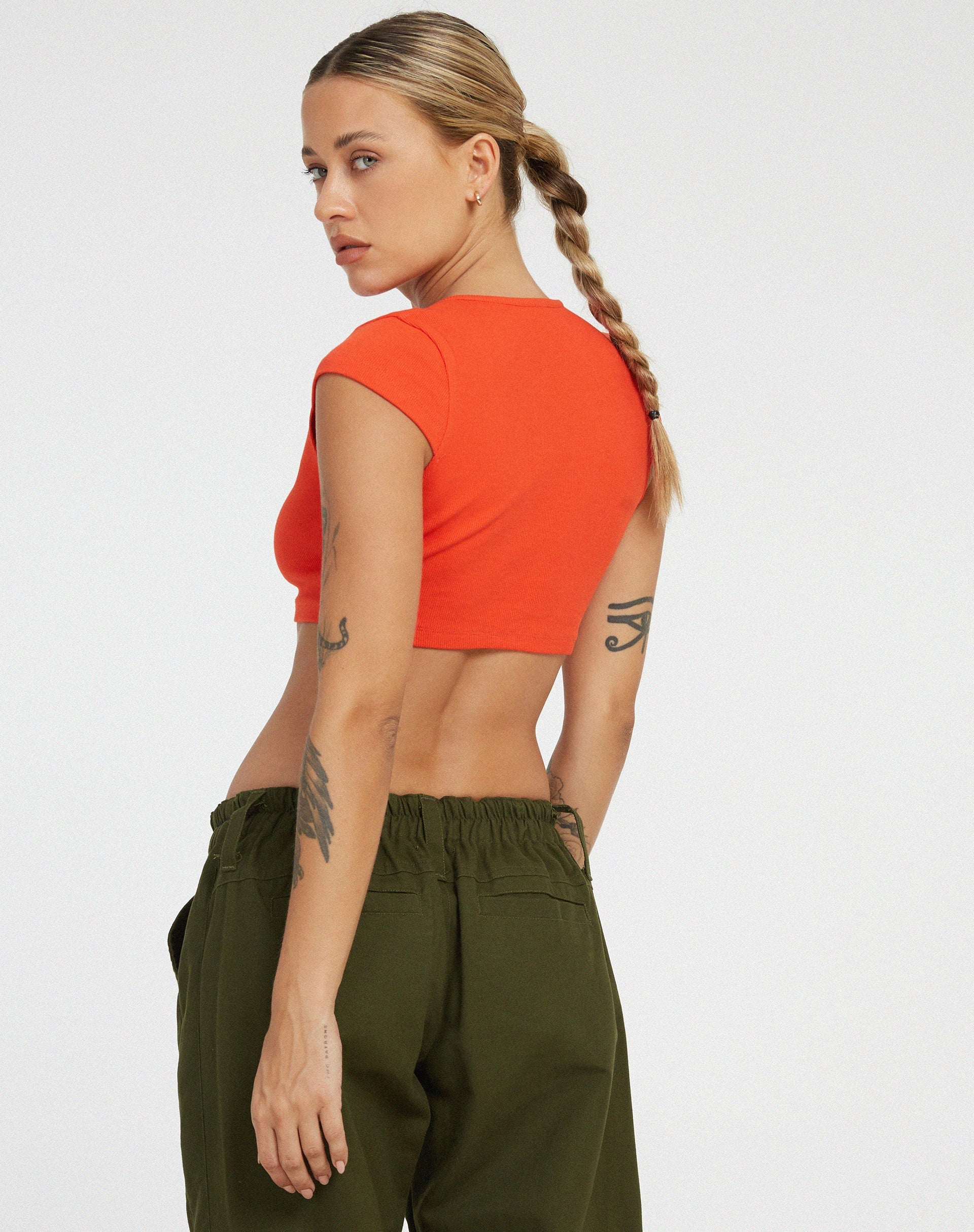 Bild von Guanna Crop Top in Rot