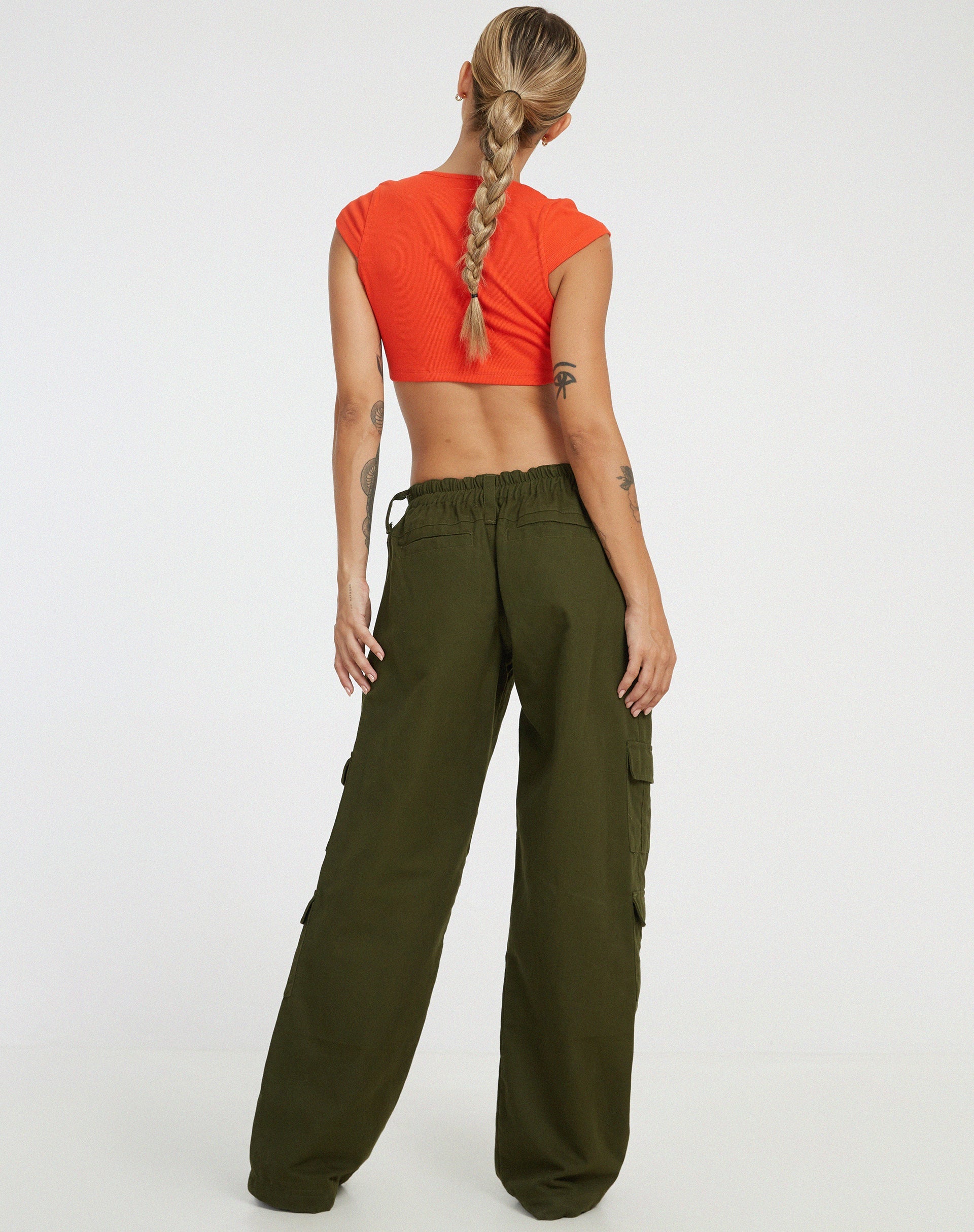 Bild von Guanna Crop Top in Rot