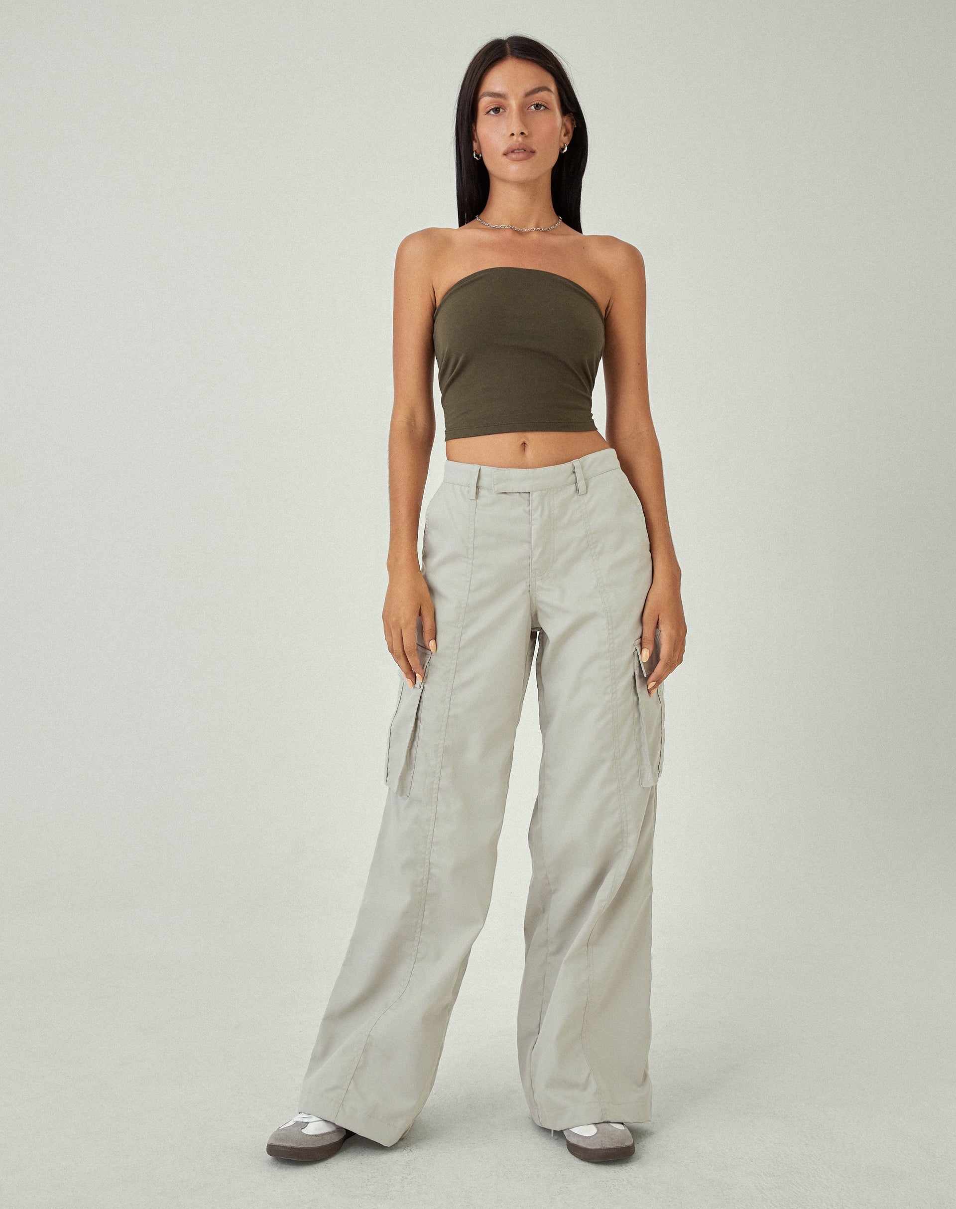 Calix Cargo-Hose mit weitem Bein in Hafer