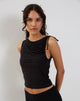 Bild von Hagne Vest Top in Schwarz