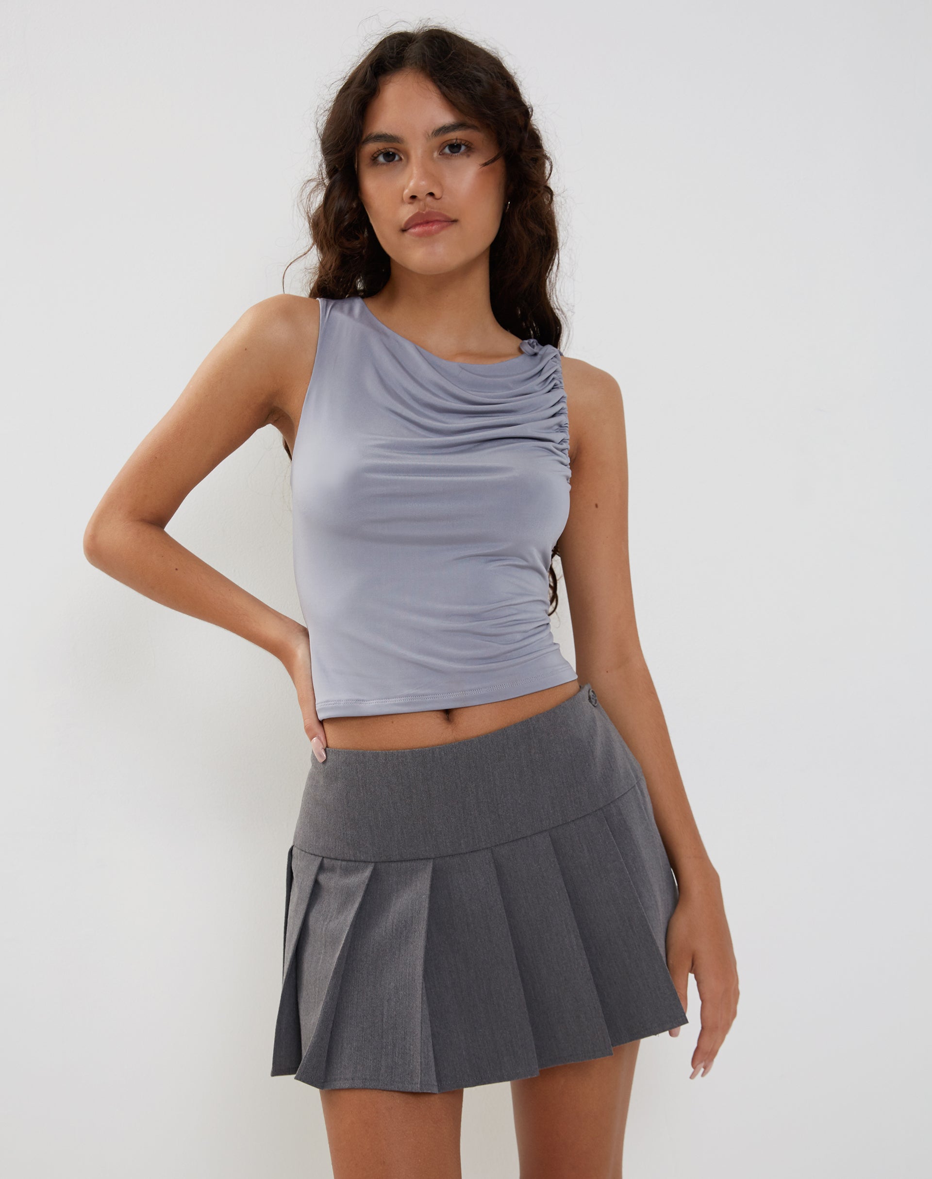 Bild von Hagne Vest Top in Silber