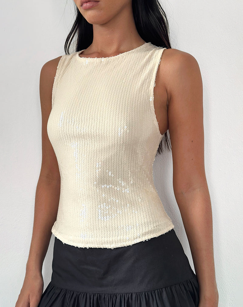 Bild von Hala Top in Nude Clear Tinted Disc