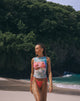 Bild von Hala Top in Hibiskus Welle Blau
