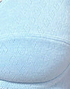 Pointelle Blau mit Schleife