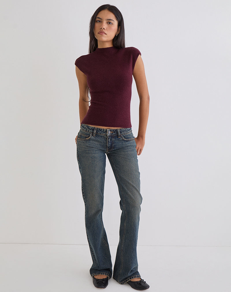 Bild von Hanuva Top in Knit Berry
