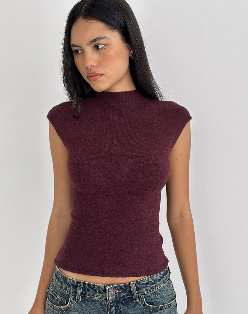 Bild von Hanuva Top in Knit Berry