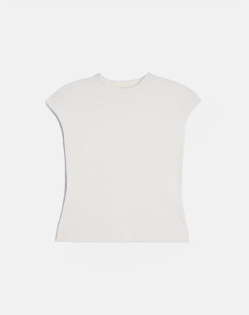 Bild von Hanuva Top in Strick-Creme