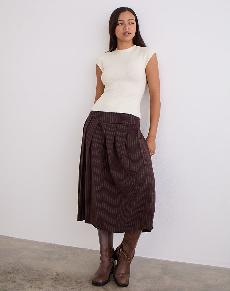 Bild von Hanuva Top in Strick-Creme