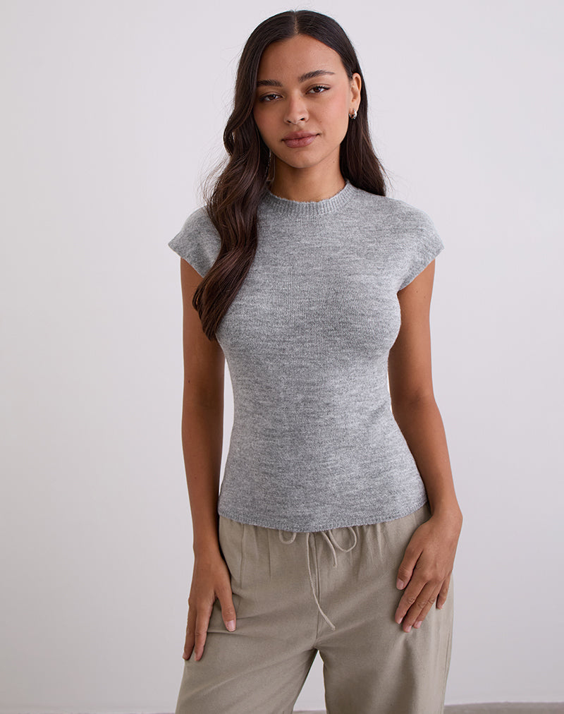 Bild von Hanuva Top in Knit Grey