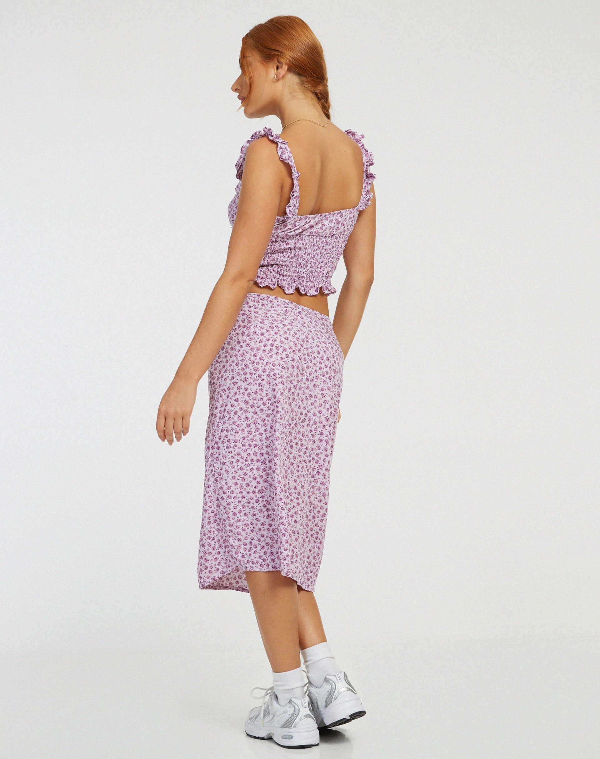 Bild von Harriet Midirock in Ditsy Rose Flieder