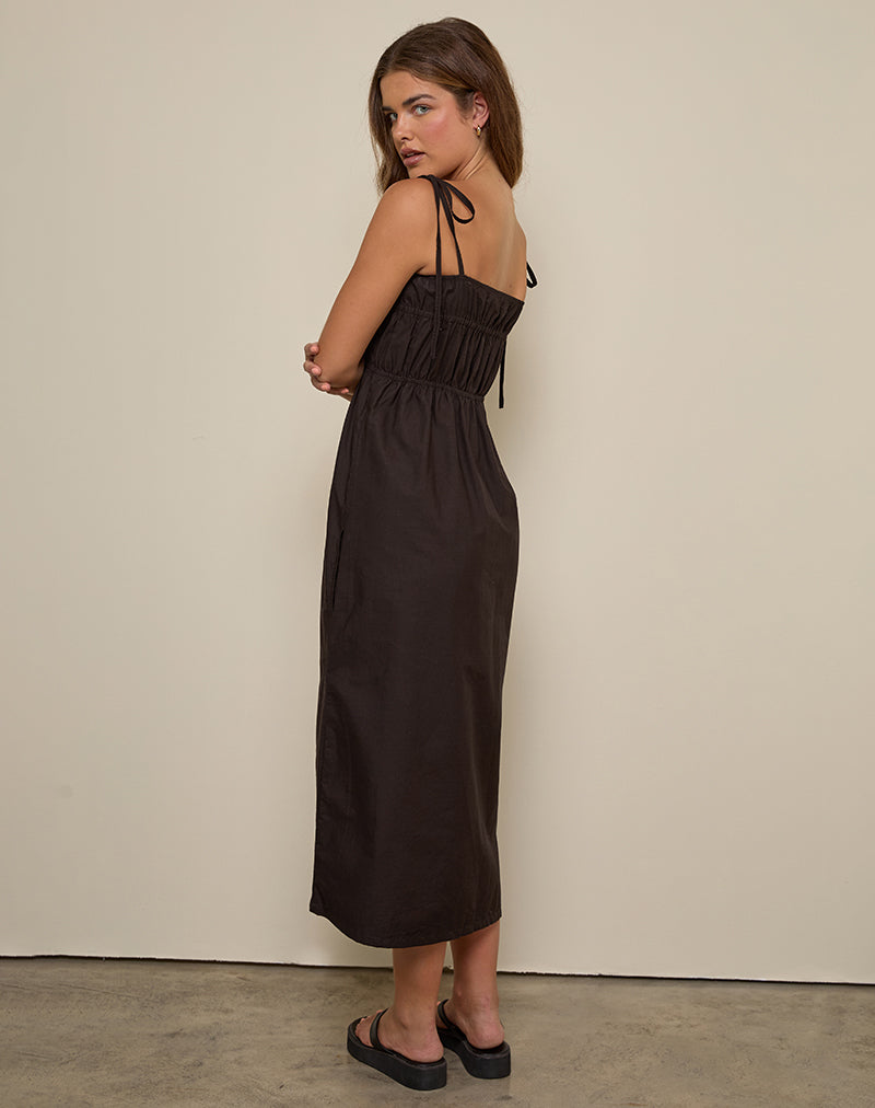 Image of Haruko Midikleid in Bitterschokolade