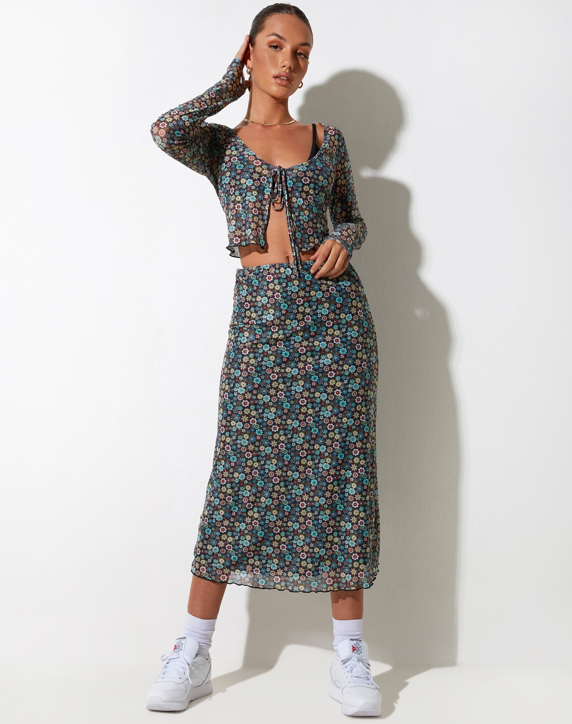 Bild von Lassie Maxirock in Folk Floral