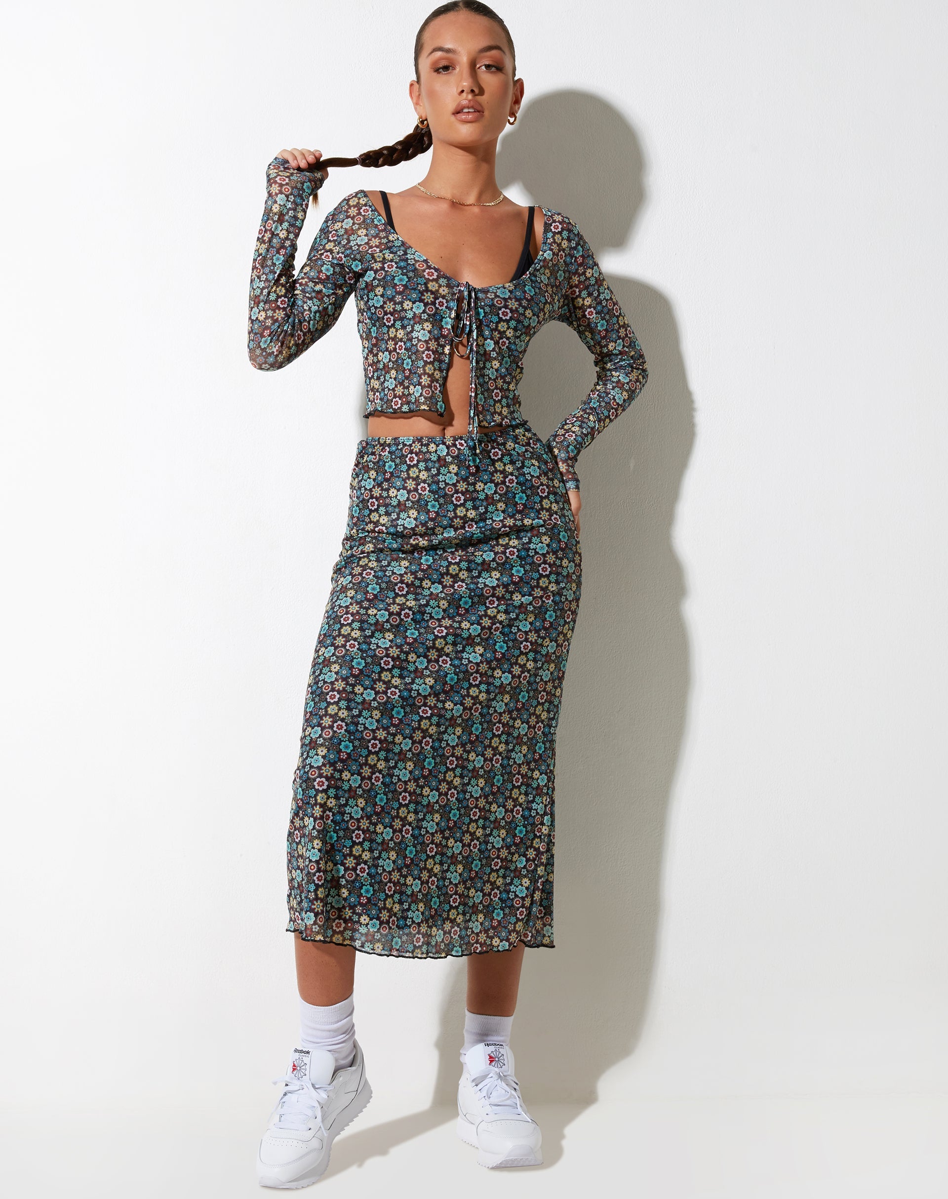Bild von Lassie Maxirock in Folk Floral
