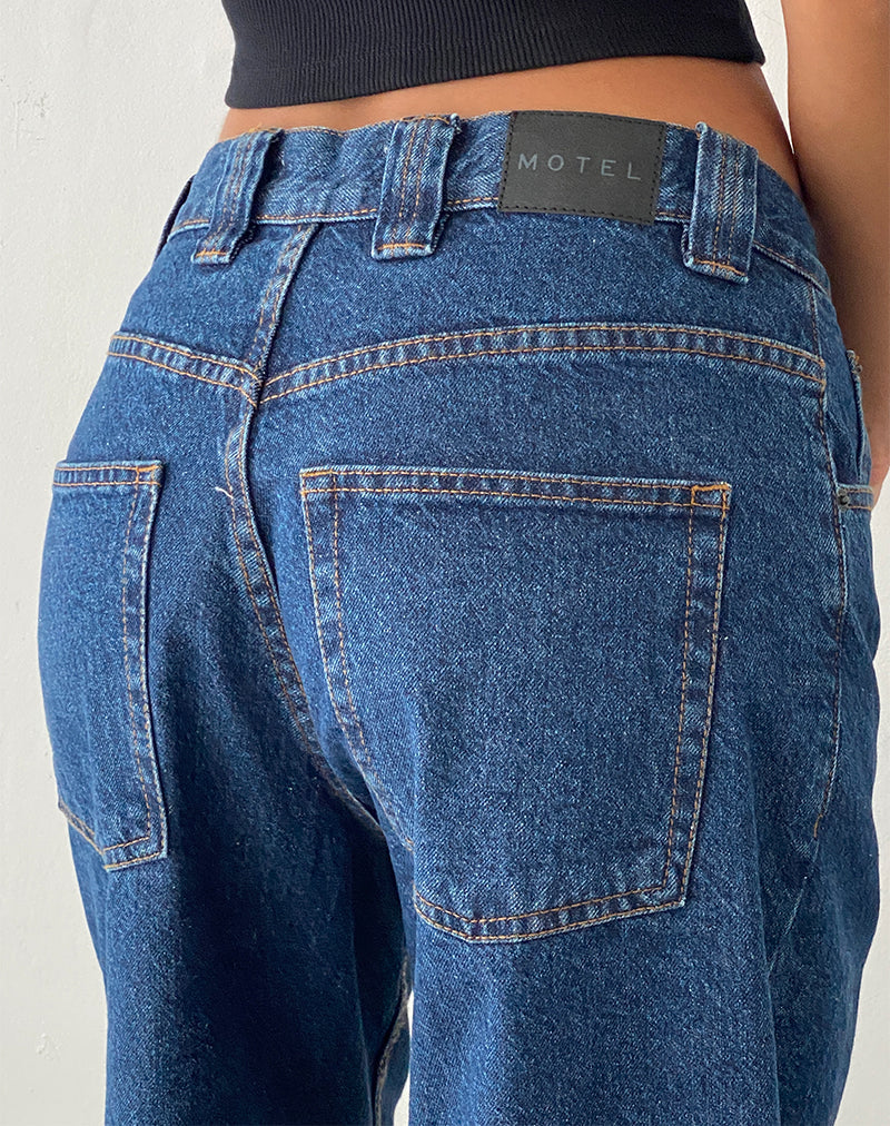 Bild von Low Rise Skater Shorts in Core Blue Stone