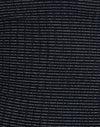 Metallic Stripe Jersey Schwarz