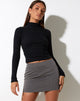 Bild von Ima Mini Rock in Tailoring Charcoal