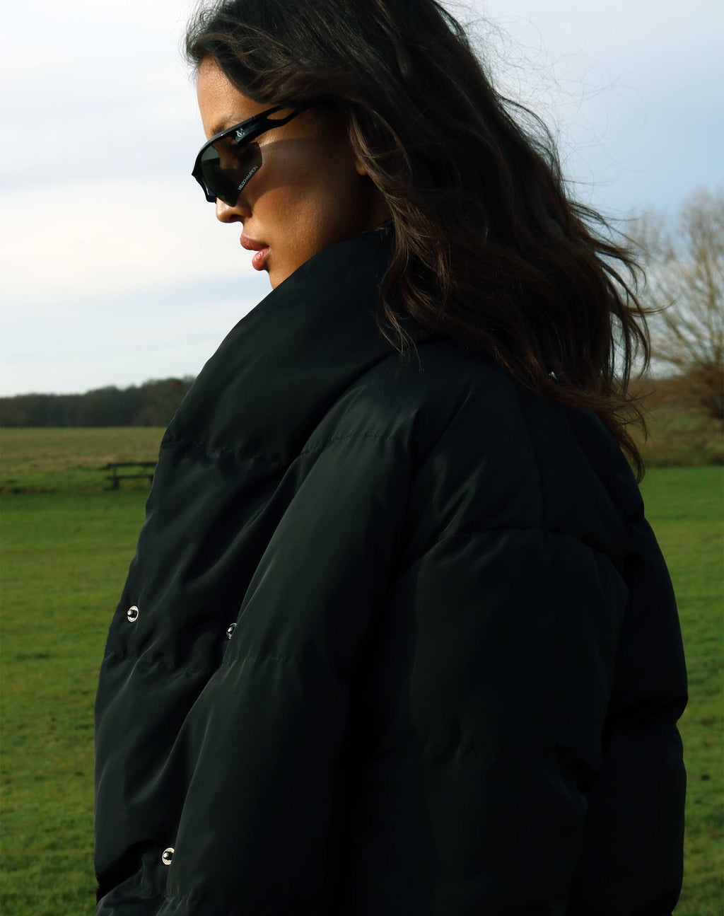 Kimbu Jacke in Schwarz