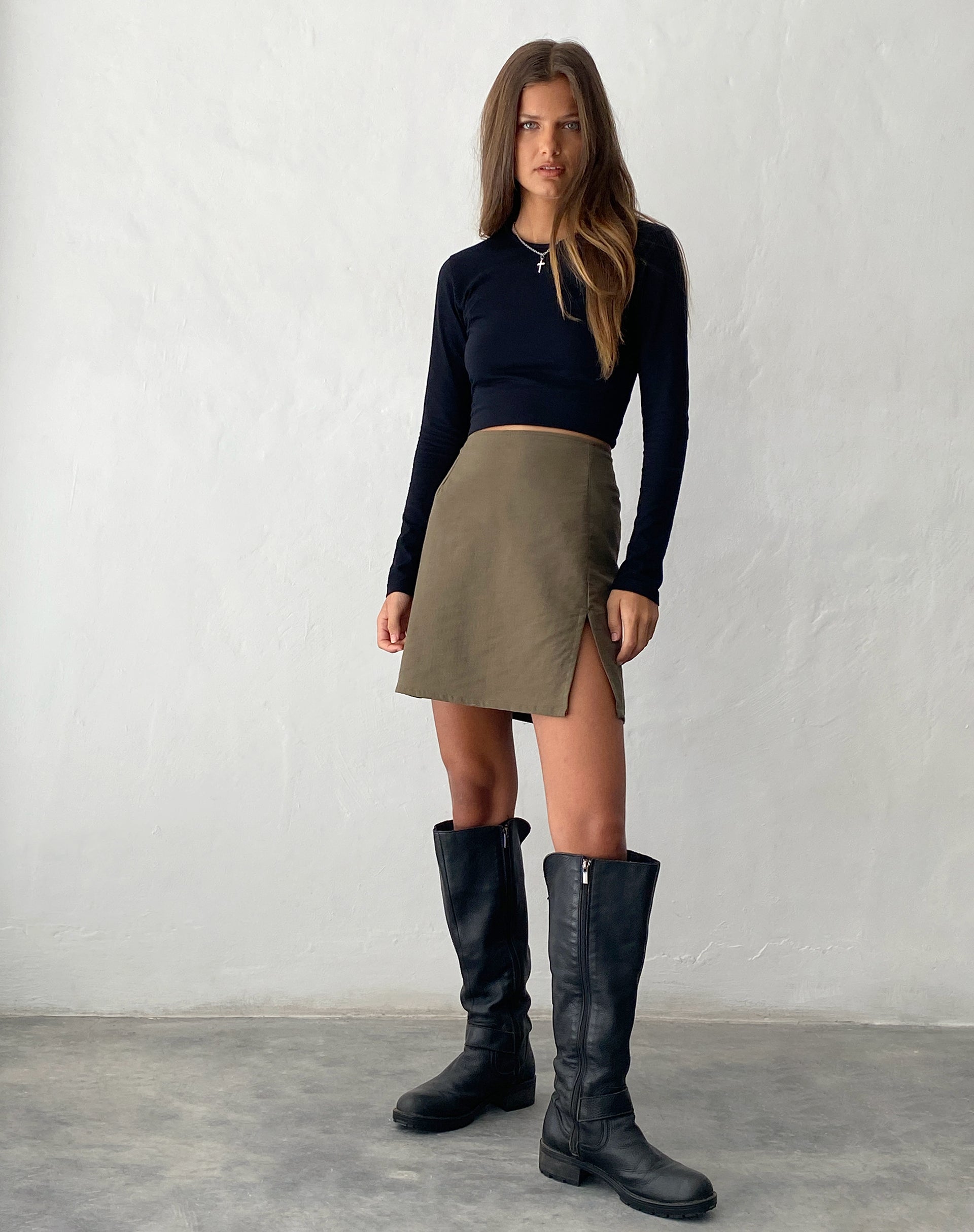 Bild von Sheny Minirock in Khaki