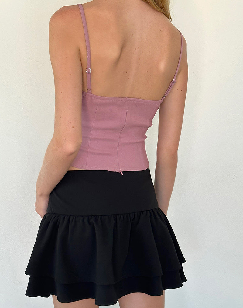 Bild von Indus Cami Top in Rosette Dusky Pink
