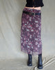 Bild von Lassie Maxirock in Botanical Floral Braun