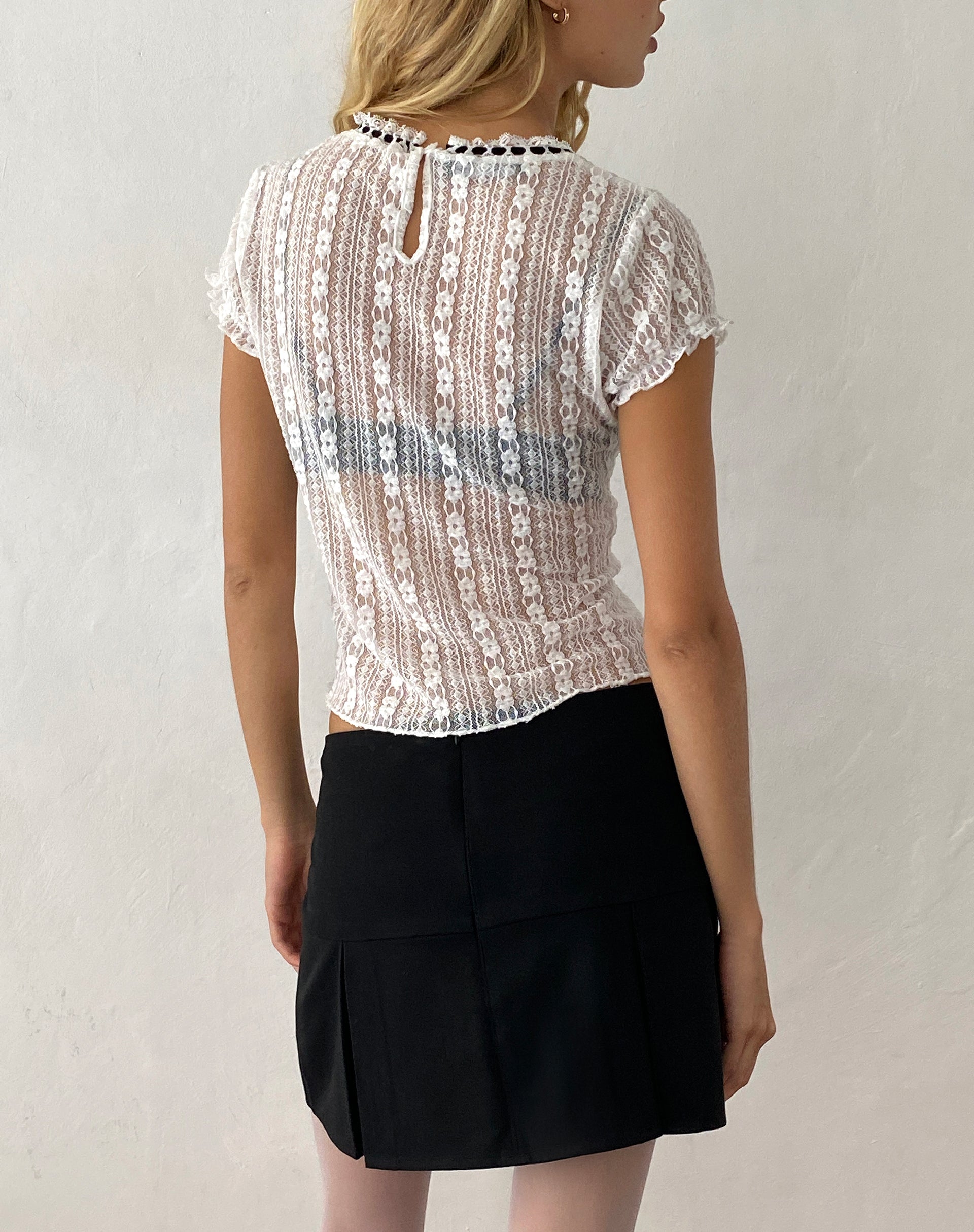 Image of Istaka Minirock in Schwarz Tailoring