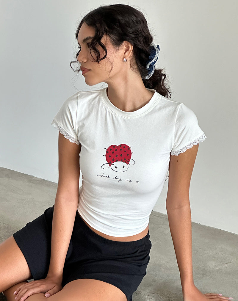 Bild von Izzy Top in Off White 'Dont Bug Me'