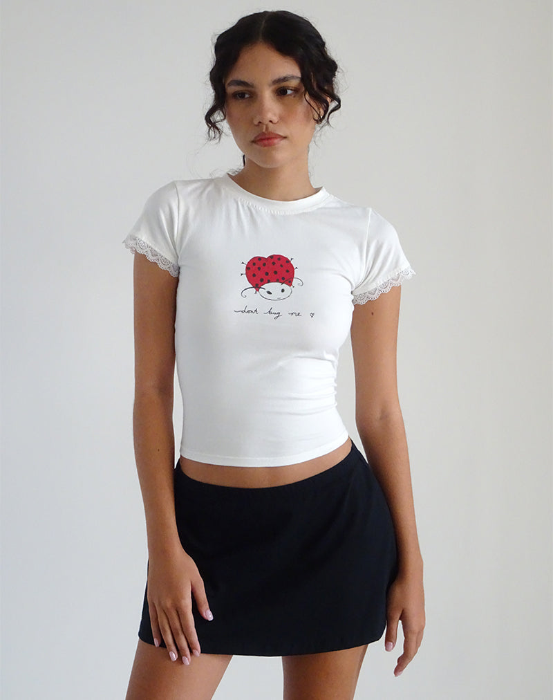 Bild von Izzy Top in Off White 'Dont Bug Me'