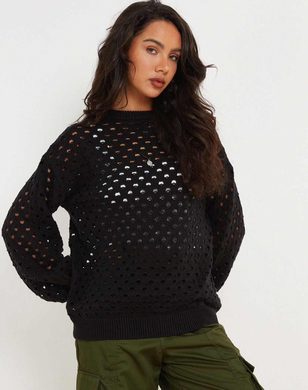 Jamin Pullover in Schwarz