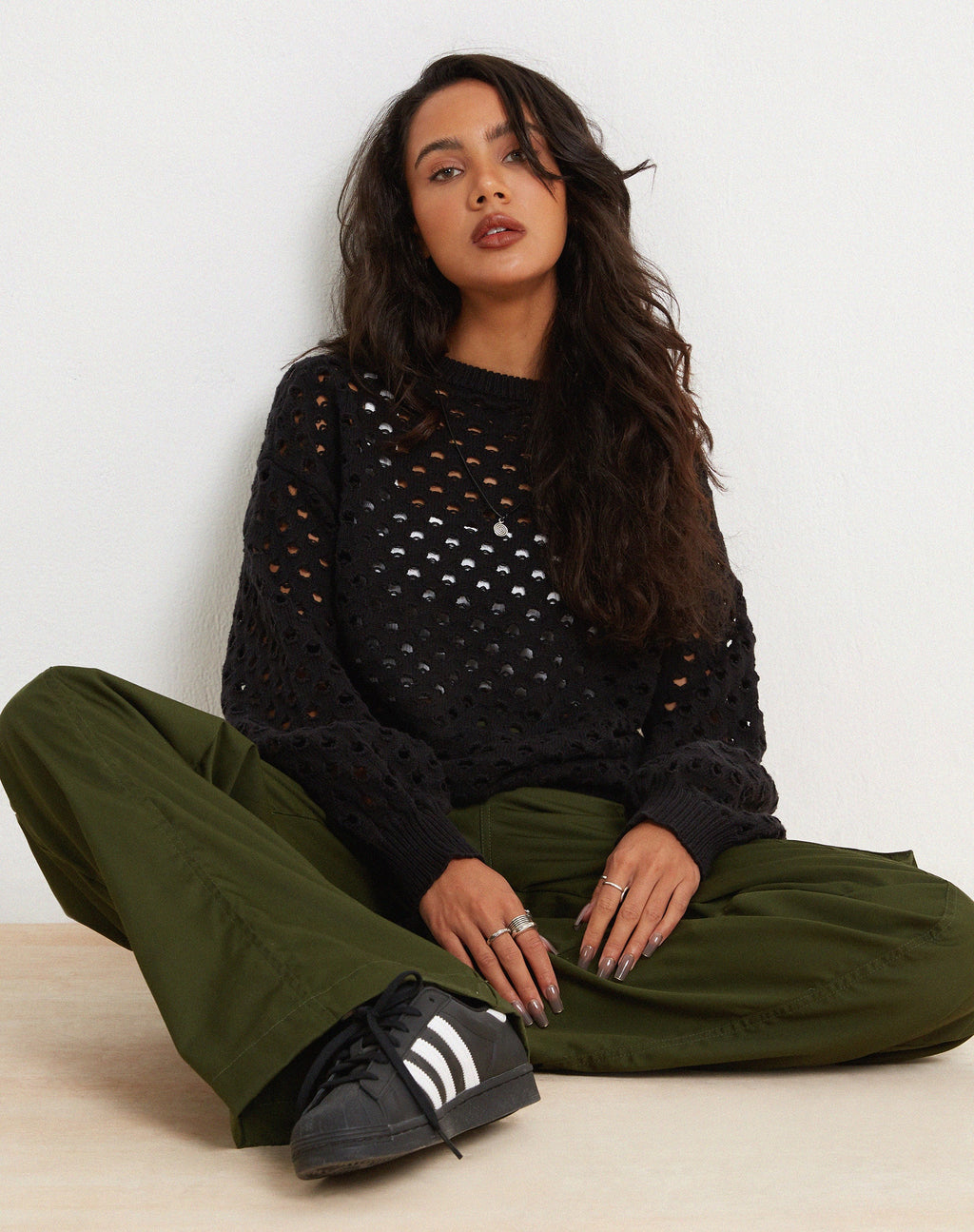 Jamin Pullover in Schwarz