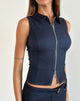 Bild von Janae Vest Top aus Chambray Denim