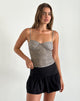 Image of Jarita Cami Top in zierlichem Leopard Hellbraun