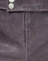 Distressed PU Gewaschene Pflaume