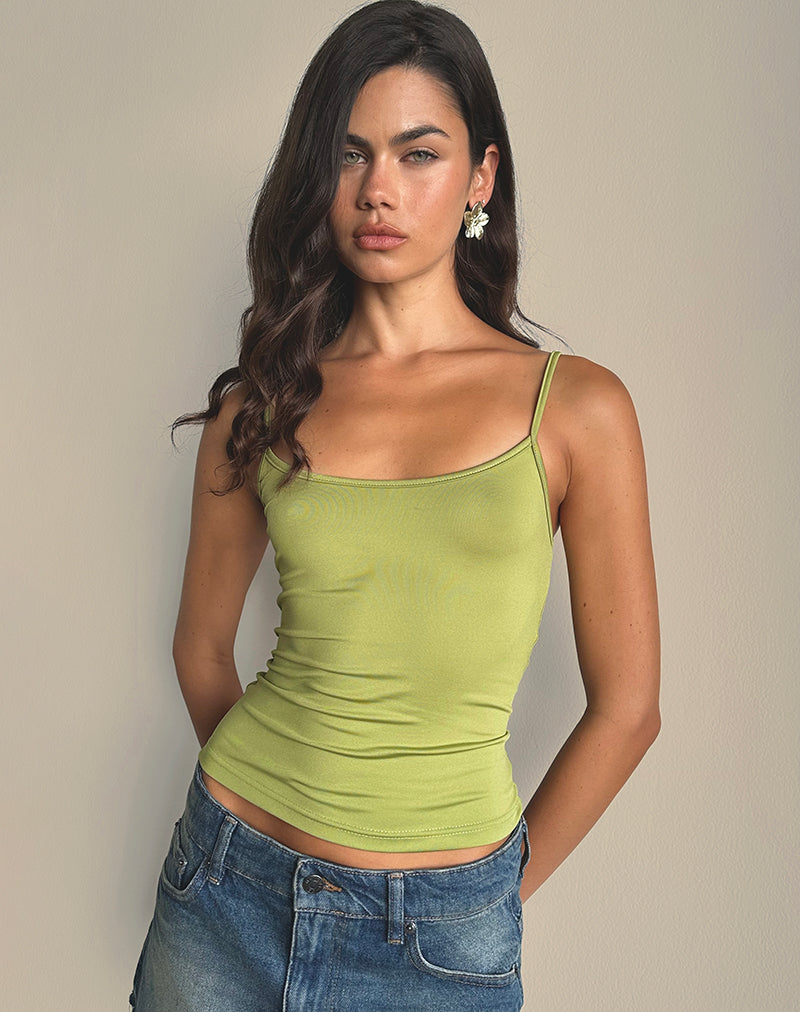 Jasila Vest Top in Grün