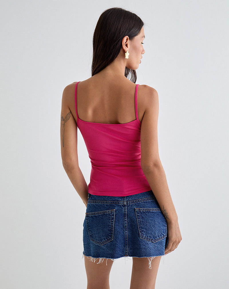 Bild von Jasila Vest Top in Hot Pink